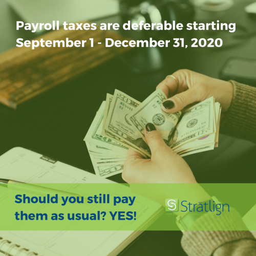 Payroll Social Security Tax Deferrable